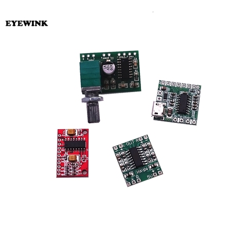 Panneau d'amplificateur de puissance numérique Miniature de classe D, Module 2*3 W haut 2.5 ~ 5 v, alimentation USB, PAM8403 ► Photo 1/6