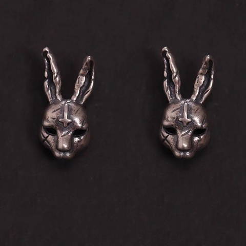 Boucles d'oreilles gothique, mignon, Vintage, lapin, lapin, accessoire ► Photo 1/6