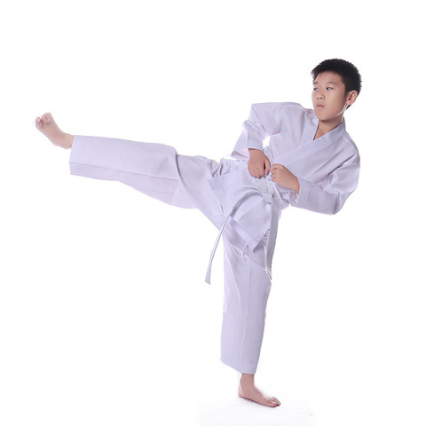 Taekwondo-vêtements de sport pour enfants, uniformes d'entraînement de karaté, Judo ► Photo 1/6