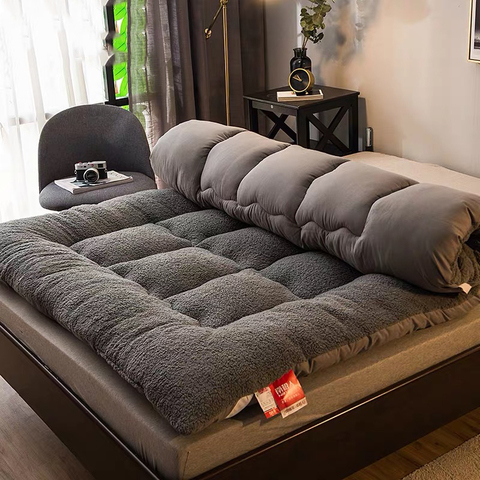 Dressdream – matelas chaud et épais en cachemire d'agneau, rembourrage de haute qualité, pour la maison, tatami ► Photo 1/6