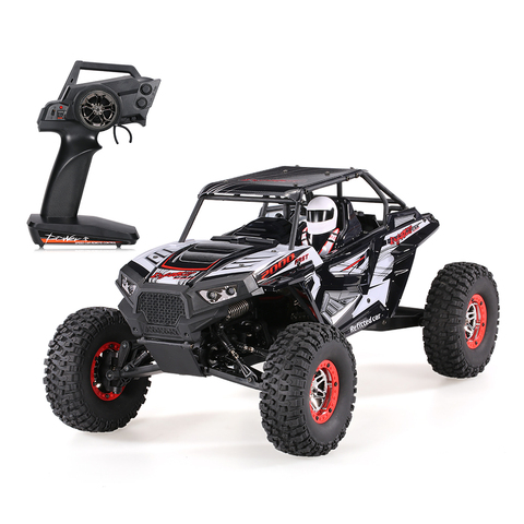 Wltoys 10428-B2 voiture d'escalade télécommandée SUV 1:10 2.4G 4WD chenille de roche électronique tout-terrain Buggy désert Baja RC voitures RTR ► Photo 1/4