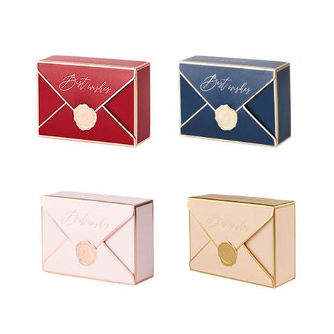 DoreenBeads – boîtes à bijoux Vintage en papier, emballage et expédition de cadeaux, rectangulaires pour fête de mariage, boîte à bijoux 10.5cm x 7cm , 10 pièces ► Photo 1/6