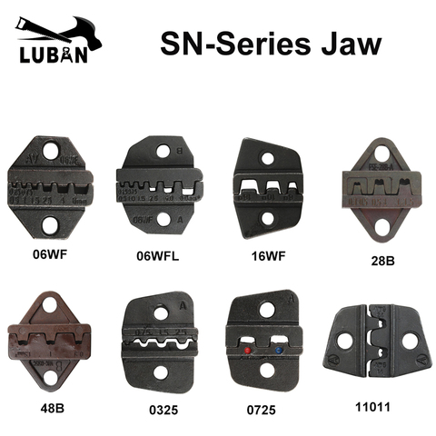 MINI ensembles de matrices de STYLE européen, outils de sertissage à main, séries de pinces à sertir, pour SN28B SN48B SN11011 SN0725 SN0325 SN06 ► Photo 1/2