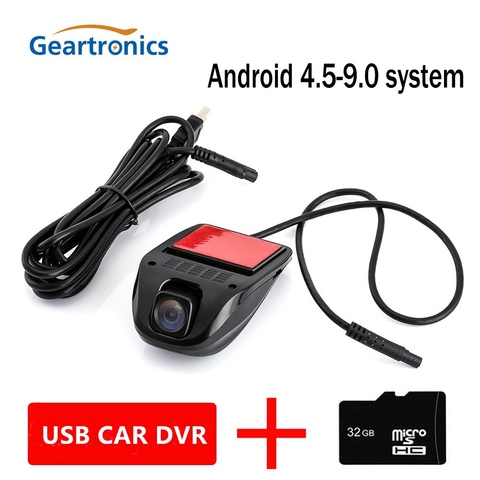 Caméra de tableau de bord DVR de voiture dvr caméra de tableau de bord USB Mini voiture Portable DVR HD Vision nocturne enregistreur de caméra de tableau de bord pour système Android ► Photo 1/6