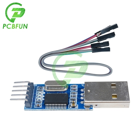 Module TTL USB à RS232 avec convertisseur, câble Dupont à 4 broches PL2303, carte de téléchargement pour programmeur Arduino ► Photo 1/6