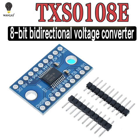 3.3V 5V TXS0108E Module de convertisseur bidirectionnel de niveau logique à 8 canaux TXB0108 Module de conversion mutuelle TXS0108 ► Photo 1/6