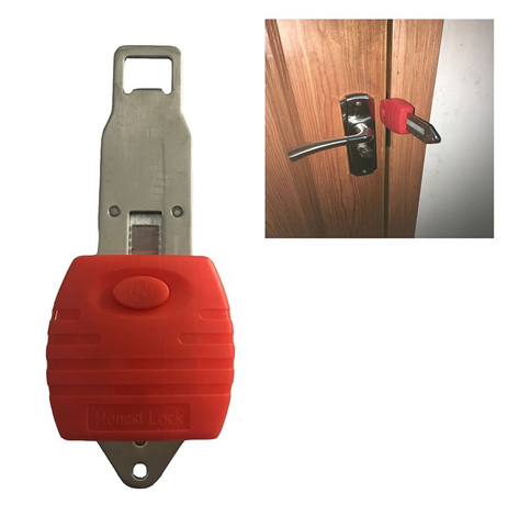 Serrure de porte Portable de haute sécurité, antivol, pour voyage, pour enfants, sécurité à domicile ► Photo 1/6