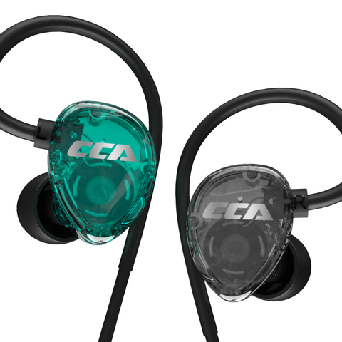 CCA – écouteurs intra-auriculaires de Sport, oreillettes de course, hi-fi, 3.5mm, avec microphone, C12 CA4 A10 CA16 EDX M10 ► Photo 1/6