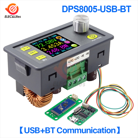 DPS8005 DP Programmable tension constante courant abaisseur Module d'alimentation voltmètre ampèremètre buck convertisseur 80V 5A USB BT ► Photo 1/1