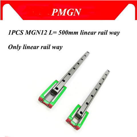 1 pièces 12mm Linéaire Guide MGN12 L = 100 200 300 400 500 600 700 800 900 1000mm Rail Linéaire Comme Seul Rail Linéaire. ► Photo 1/6