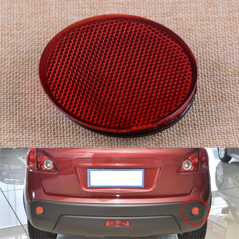 CITALL rouge droit pare-chocs arrière rond réflecteurs lumière bandes réfléchissantes ajustement pour Nissan QASHQAI 2007 2008 2009 2010 2011 2012-2015 ► Photo 1/2