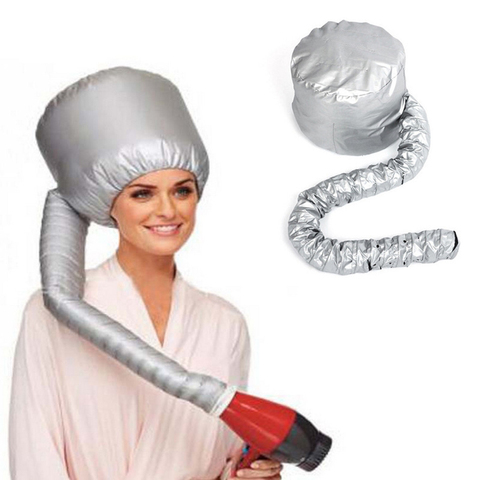 Portable réglable doux cheveux casquette de séchage femmes cheveux coup rapide sèche casque Salon coiffure teinture casquette Perm soins infirmiers traitement ► Photo 1/6