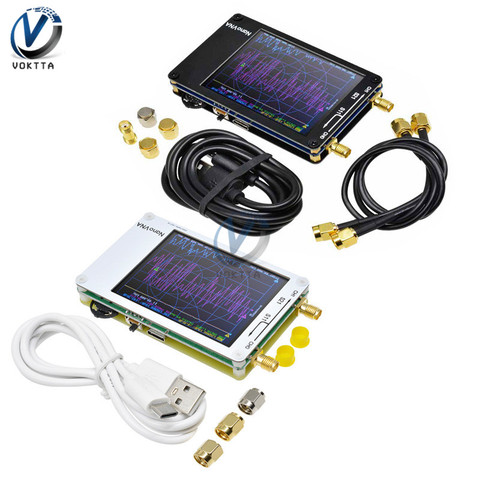 NanoVNA – analyseur de réseau vectoriel numérique, 2.8 pouces, 50KHz-900MHz, analyseur d'antenne MF HF VHF UHF ► Photo 1/6
