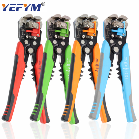 YEFYM outils de réparation Multi fil pince à dénuder pince de coupe 6mm2 fonctionnel Mini acier au carbone multifonctionnel électrique ► Photo 1/6