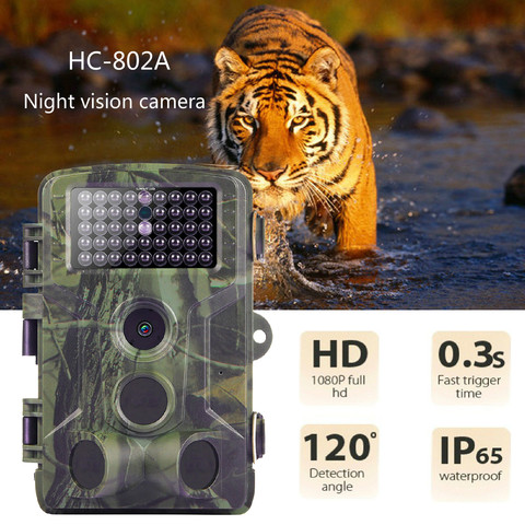 Suntekcam – caméra de chasse 20MP/24MP, Vision nocturne 1920, étanche, piège Photo, Surveillance de la faune HC802A ► Photo 1/6
