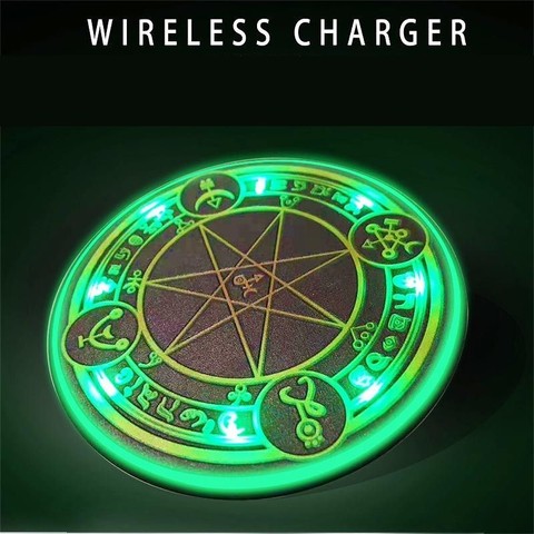 Chargeur sans fil QI 10W pour téléphone Portable, charge rapide universelle pour iPhone et Android ► Photo 1/6