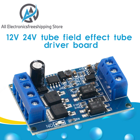 Interrupteur de déclenchement pour Tube MOS et FET, Module de commande PWM, niveau élevé/bas, DC 4V-60V, 5V, 12V, 24V, 600W ► Photo 1/6