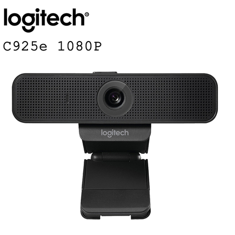 Logitech C925 HD réseau intégré micro vidéo conférence de fond grand Angle 1080P Full 720P caméra portable vidéo caméra d'appel CMOS ► Photo 1/6