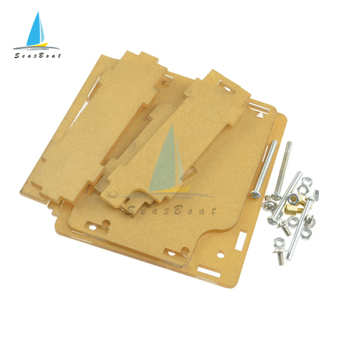 Kit de bricolage coque transparente pour testeur de Transistor numérique M328 ESR mètre ATmega328 ► Photo 1/6