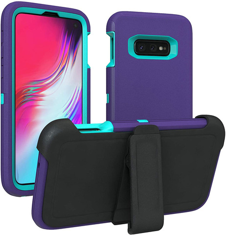 Coque de protection blindée, étui résistant aux chocs pour Samsung Galaxy S20 plus Ultra S8 S9 S10 plus S10E S6 S7 edge Note 5 8 9 10 ► Photo 1/6