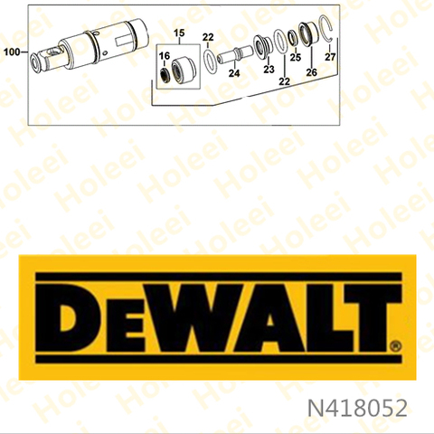 BROCHE SA POUR DEWALT D25143 D25262 D25263 N418052 ► Photo 1/3