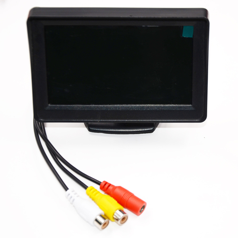 Ecran de voiture LCD TFT de 4.3 ou 5 pouces, moniteur numérique couleur HD de 4.3 pouces pour caméra de recul, PAL/NTSC ► Photo 1/6
