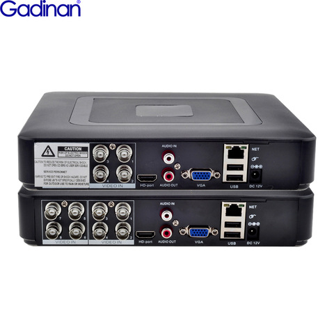 Gadinan-enregistreur vidéo hybride 4CH 8CH AHD 5MP Mini DVR, NVR h.265 XVR, pour caméra analogique AHD HDMI, Onvif, Surveillance DVR ► Photo 1/6