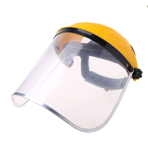 Visière transparente pour casque de sécurité, protection faciale complète, pour la Construction automobile, 77UB ► Photo 1/6
