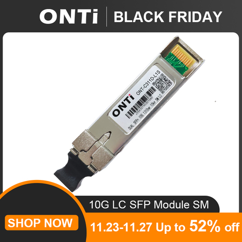 Livraison gratuite! Module optique duplex 10/40/80KM SFP 10G module optique duplex monomode SM LC Compatible avec le commutateur Cisco/Mikrotik ► Photo 1/5