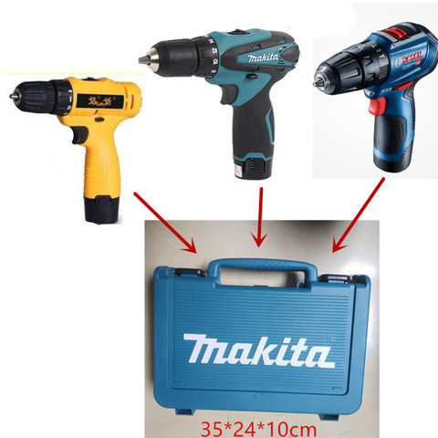 Boîte à outils valise valise pour BOSCH MAKITA HITACHI DeWALT METABO Milwaukee HILTI perceuse ► Photo 1/3