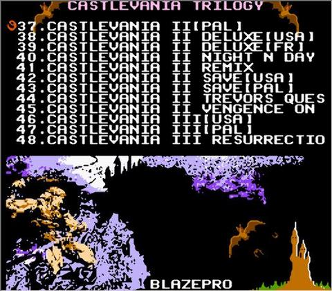 CASTLEVANIA I, II, III COLLECTION cartouche de jeu 48 en 1 pour Console NES/FC ► Photo 1/6