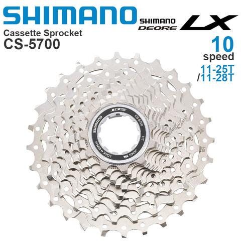 SHIMANO – pignon de Cassette DEORE LX SAINT 10v, 10 vitesses, HYPERGLIDE CS-5700/ CS-6700 M771-10 vitesses, pièces originales ► Photo 1/3