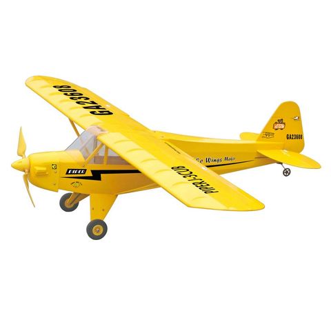 Balsa-avion RC en bois 48.5 pouces, 1230mm, d'entraînement, modèle d'avion à aile fixe ► Photo 1/5