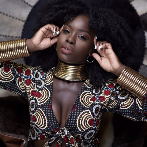 Liffly – ensemble de bijoux africains, collier ras du cou exagéré, Bracelet à deux mains pour femmes éthiopiennes, ensemble de fête de mariage ► Photo 1/6