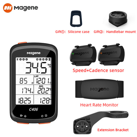 Magene – compteur GPS sans fil pour vélo, ordinateur intelligent pour vtt, compteur de vitesse, étanche, odomètre ► Photo 1/6