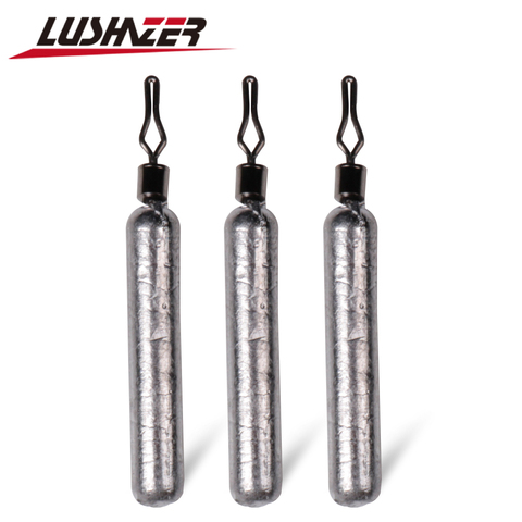 LUSHAZER 4 pcs/lot poids de balle en métal 5g/7g/10g/12g/15g/18g accessoires de pêche au plomb appâts de pêche à la carpe ► Photo 1/6