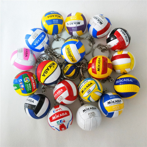 V200w volley-Ball porte-clés Sport porte-clés sac de voiture balle volley-Ball clé porte-anneau volley-Ball cadeaux pour les joueurs porte-clés porte-clés ► Photo 1/6