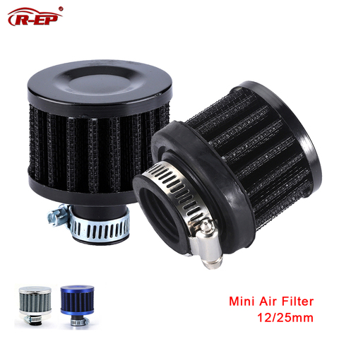 Filtre à Air universel pour voiture et moto, entrée d'air froid, haut débit, couvercle d'évent, Mini respirateur, R-EP, 12mm, 25mm ► Photo 1/6