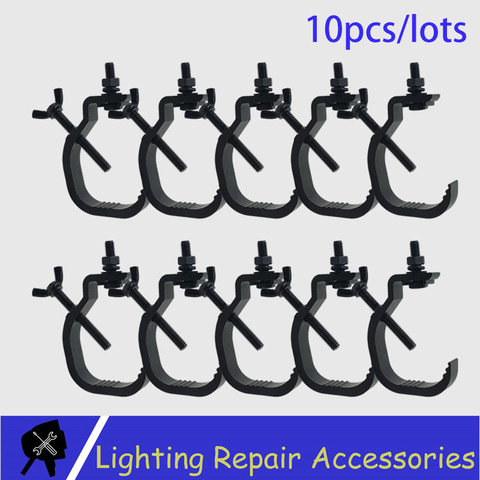 10 Pcs/Lot Led éclairage de scène treillis aluminium lumières crochet Par lumière crochets DJ Club lumière crochet suspendu ► Photo 1/6