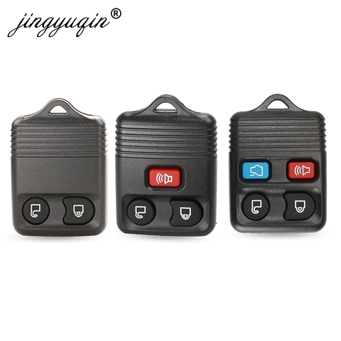 Jingyuqin remplacement Fob coque 3/4 boutons à distance clé étui pour Ford Escape F 150 Explorer 2001 - 2007 ► Photo 1/5