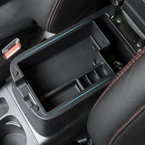 Accessoires de style de voiture accoudoir de voiture boîte de rangement secondaire gant palette pour Mitsubishi ASX Outlander Sport RVR 2010-2022 ► Photo 1/6