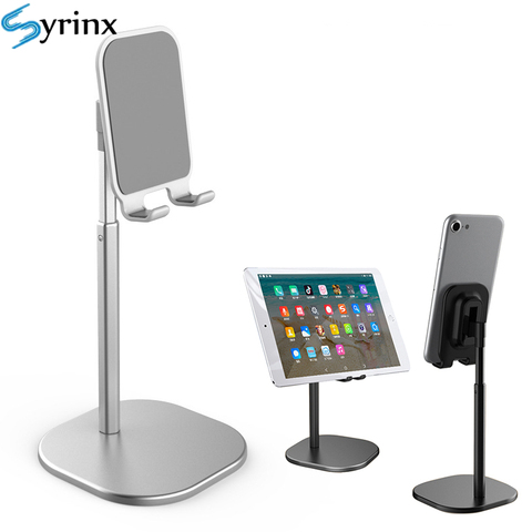 Flexible Portatif En Aluminium Support De Bureau pour Téléphone Portable Support Vivre Bureau Tablette Réglable pour IPad iphone Soutien ► Photo 1/6