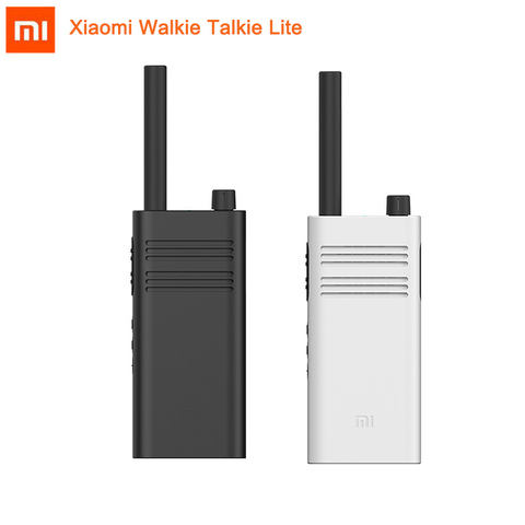 Xiaomi Mijia – walkie-talkie Lite Original, haut-parleur de grand diamètre de 40mm/5 jours d'autonomie en veille, contrôle par application de téléphone intelligent pour l'extérieur ► Photo 1/6