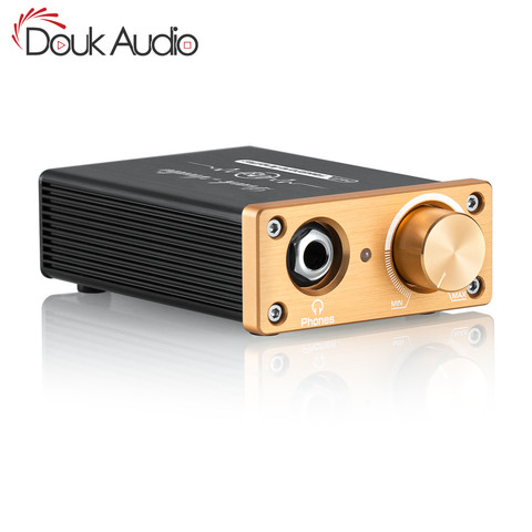 Douk Audio Mini classe A amplificateur casque HiFi bureau stéréo ampli Audio USB 5V pour HD580 / K701/ RS1e ► Photo 1/6