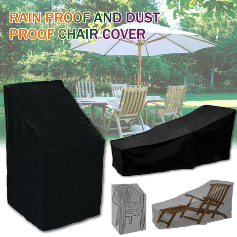 Couverture imperméable extérieure meubles de jardin housse de pluie chaise canapé Protection pluie anti-poussière tissé Polyester couverture pratique ► Photo 1/6