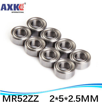 Livraison gratuite 10 pièces haute qualité roulements à basse vitesse MR52 Z MR52ZZ SMR52ZZ MR52Z L-520ZZW52 2x5x2. 5 mm 2*5*2.5mm ► Photo 1/6