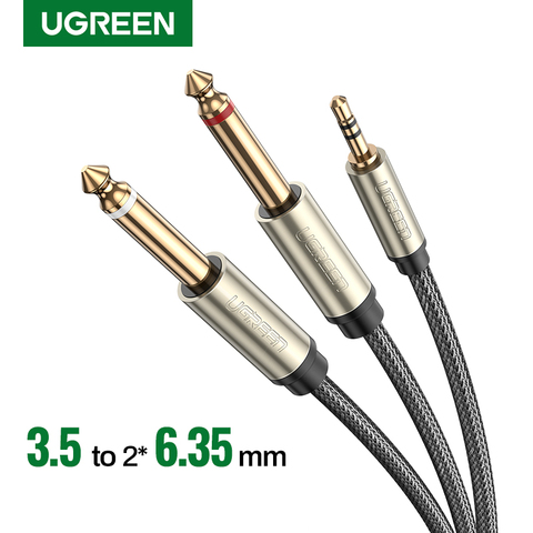 UGREEN – séparateur de câble en Y stéréo 3.5mm 1/8 