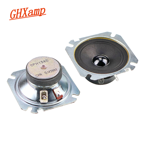 GHXAMP 2.5 pouces Tweeter haut-parleur 6Ohm 30W 60W papier cône aigus 2 pièces ► Photo 1/6