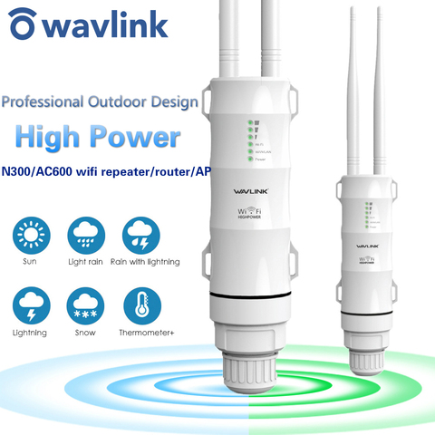 Wavlink-répéteur/routeur WiFi sans fil extérieur haute puissance, Point d'accès sans fil avec antennes POE, couverture de pont à Gain élevé ► Photo 1/6