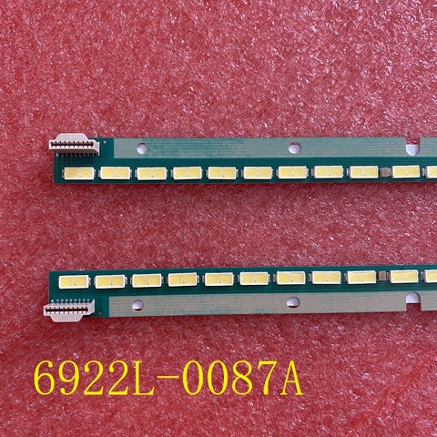 2 pièces LED bande de rétro-éclairage pour LG LC550EQF FG F1 F4 55UB9500 55UB950V 55LA9650 55LA9659 55LA965W 6922L-0087A 55 V14 ART3 TÉLÉVISION R L ► Photo 1/6